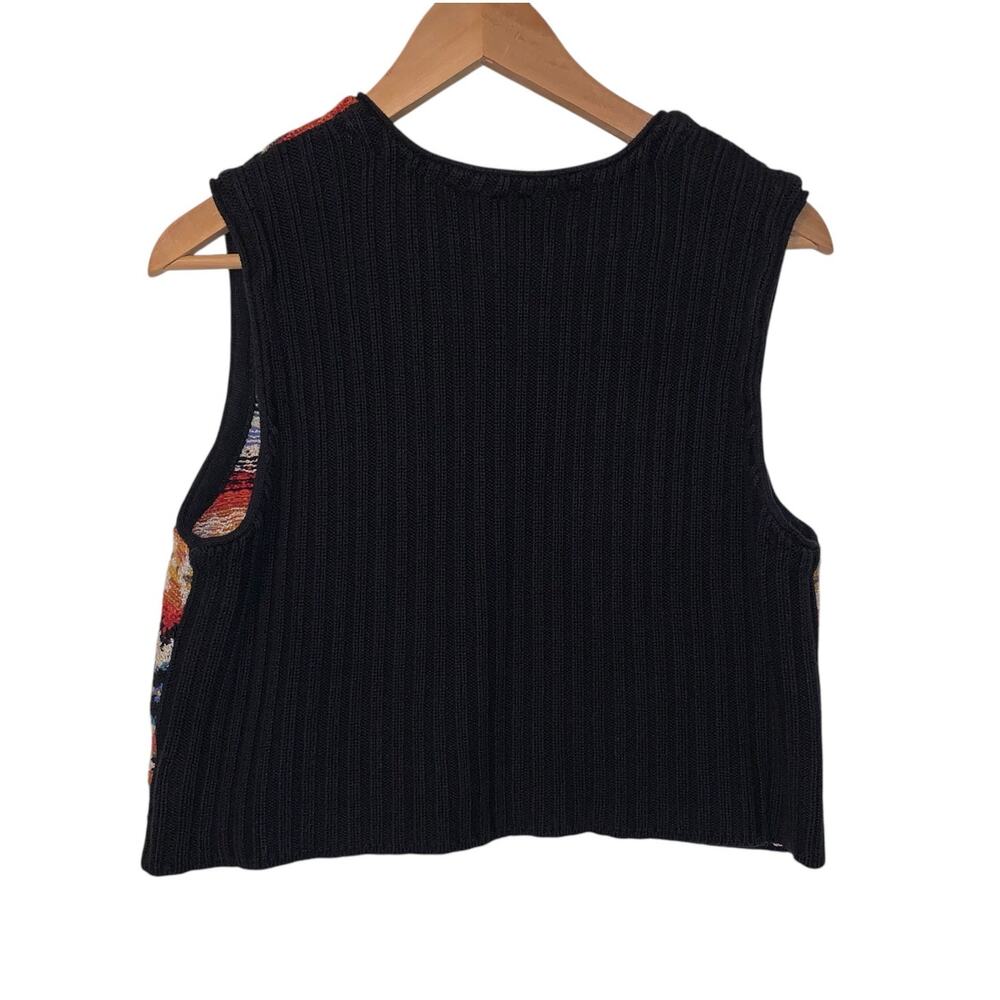 Liz Sport Sweater Vest Vintage sz M - Picture 2 of 10